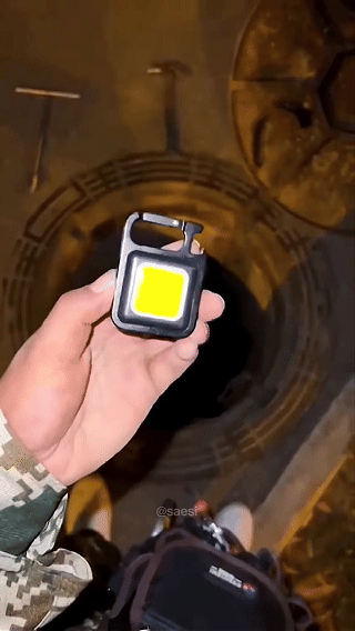 Linterna en acci&oacute;n manos libres